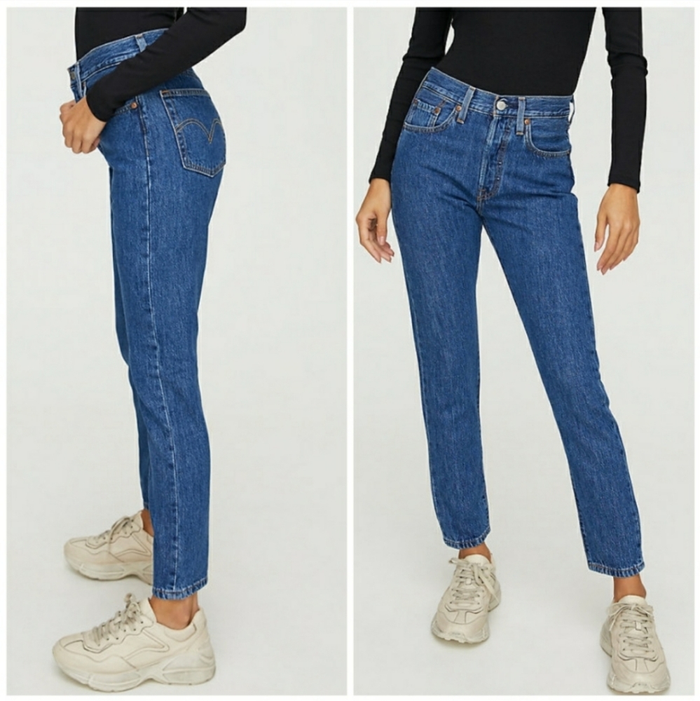 Levi’s 501 High Rise Skinny  Jeans - Picture 2 of 7